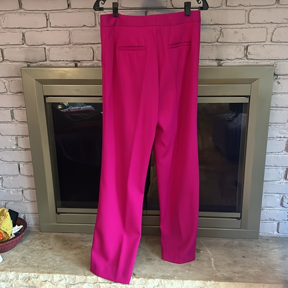 Worth New York Wool Fuchsia Pants - size 6 - Picture 4 of 7